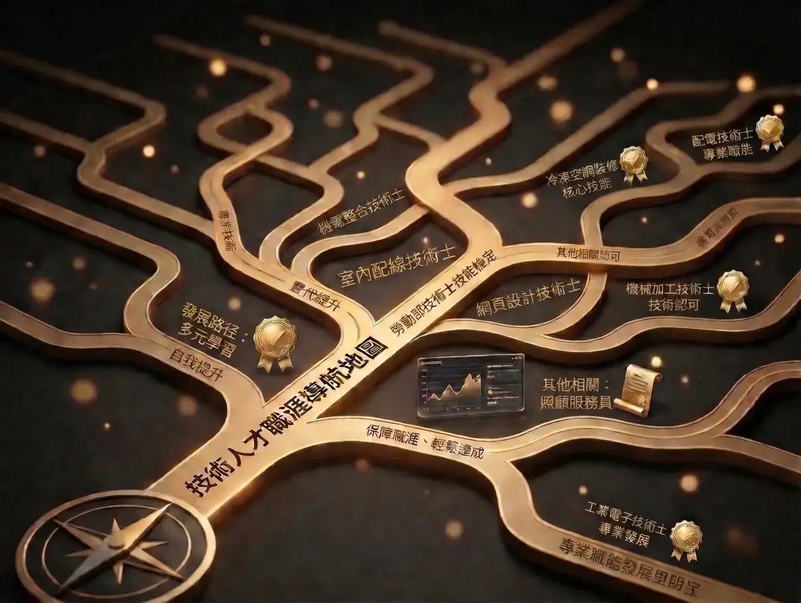 職業導航地圖 - 生涯發展路徑